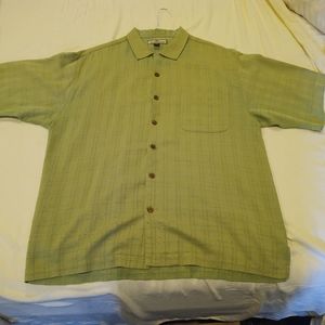 Tommy Bahama 100% silk button down